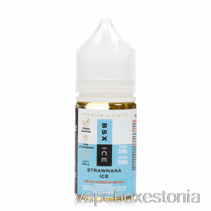 Vape Box Estonia Strawnana Jää - Bsx Soolaseeria - 30ml 30mg